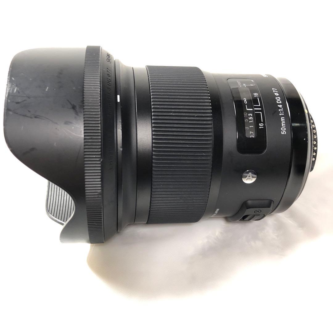 SIGMA 50mm F1.4 DG Art レンズ　Fマウント