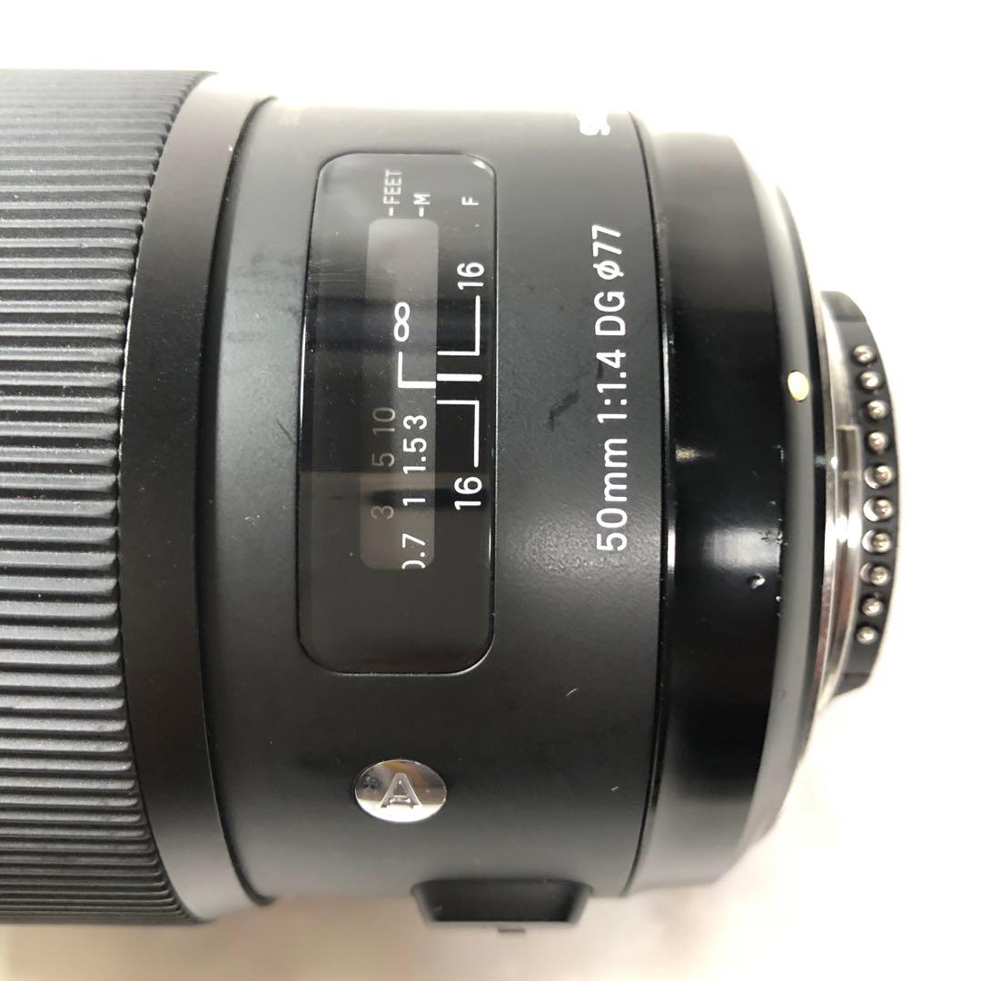 SIGMA 50mm F1.4 DG Art レンズ　Fマウント