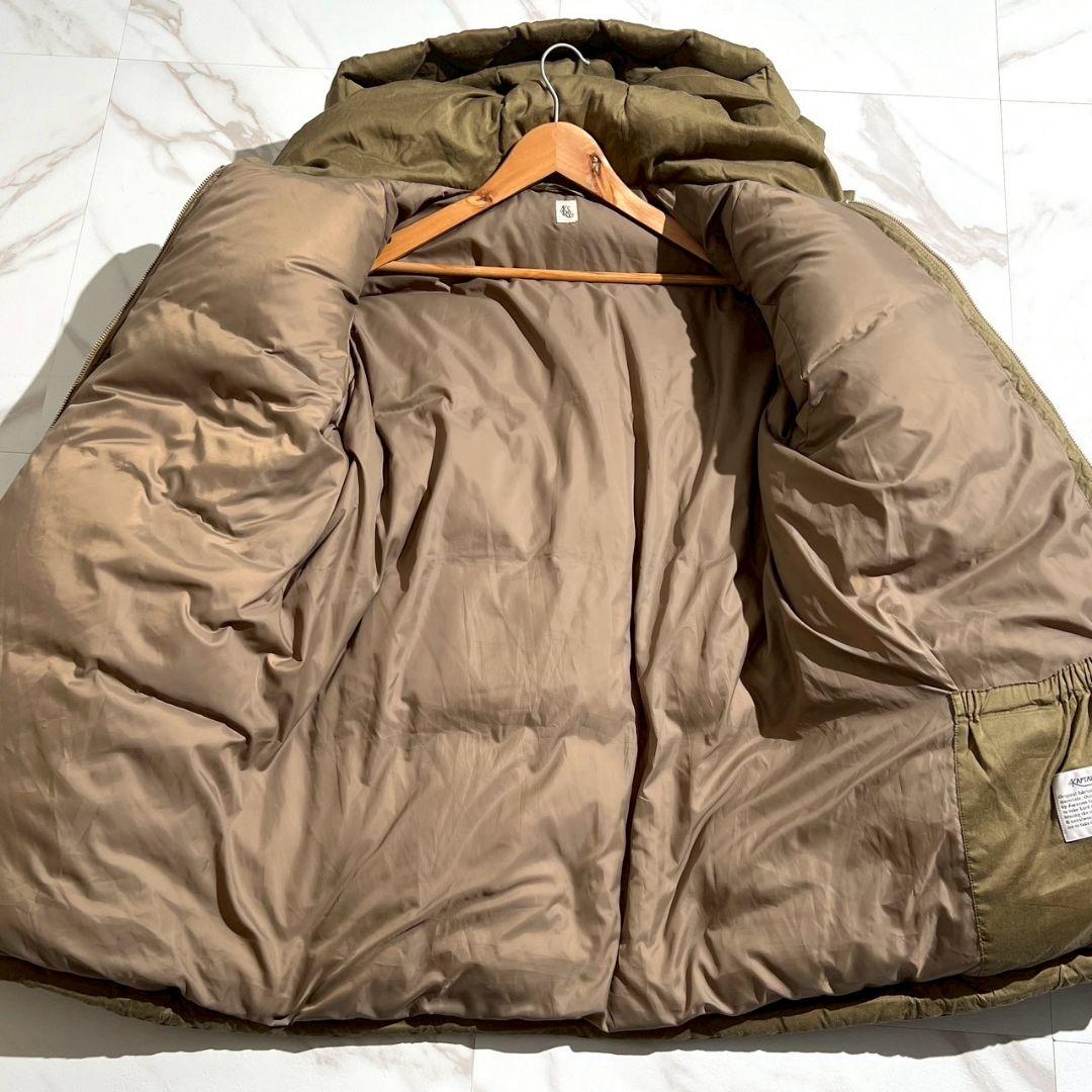 キャプテンサンシャイン ダウンジャケット カーキ 吉沢亮 ドローコード 38