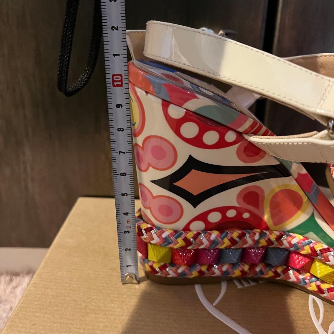 Christian Louboutin ストラップ　サンダルウェッジソール箱あり