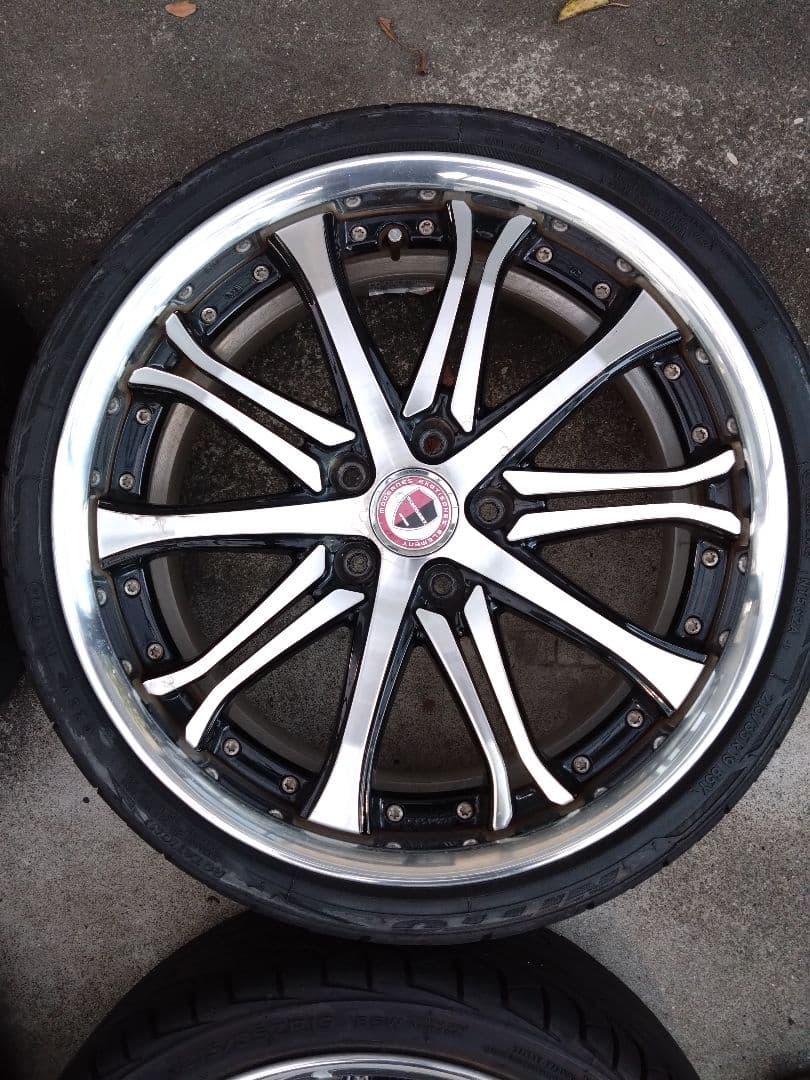 WORKシュヴァートSC6 19インチ7.5J +48 5穴 PCD114.3