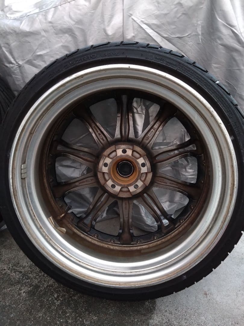 WORKシュヴァートSC6 19インチ7.5J +48 5穴 PCD114.3