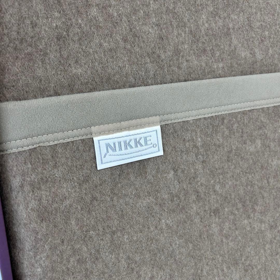 新品 未使用 ニッケ NIKKE 高級カシミヤ毛布 シングル