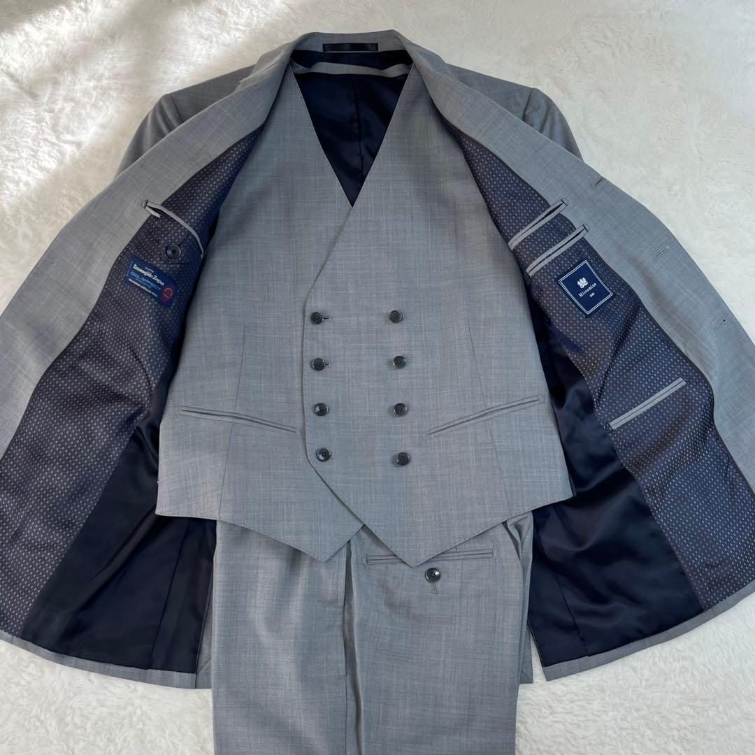 Mitsumine ミツミネ ゼニア　スリーピース　ジャケット　ベスト　パンツ