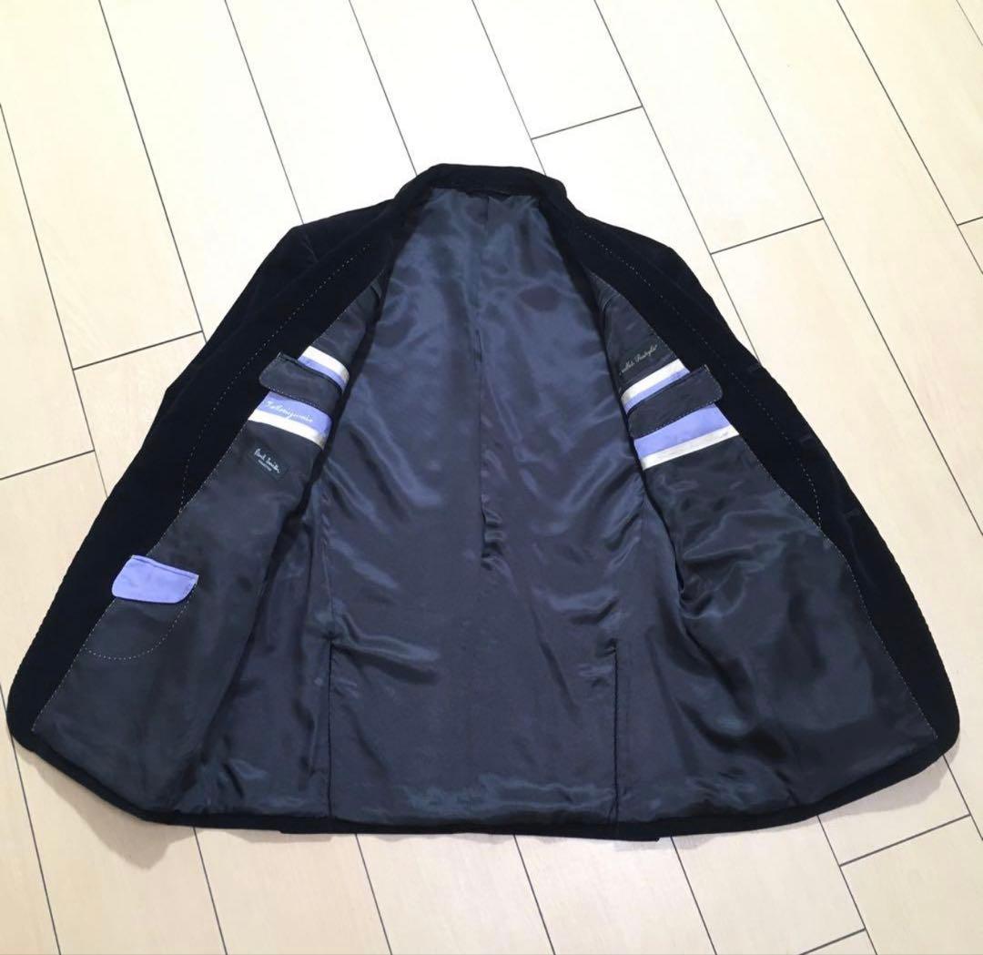 美品 ポールスミス コーデュロイ ジャケット ブラック 黒 XL位