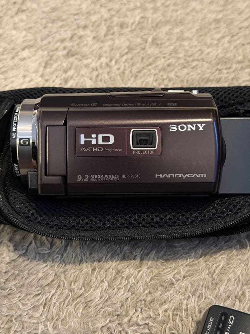 SONY ハンディカム HDR-PJ540 ブラウン プロジェクター機能搭載