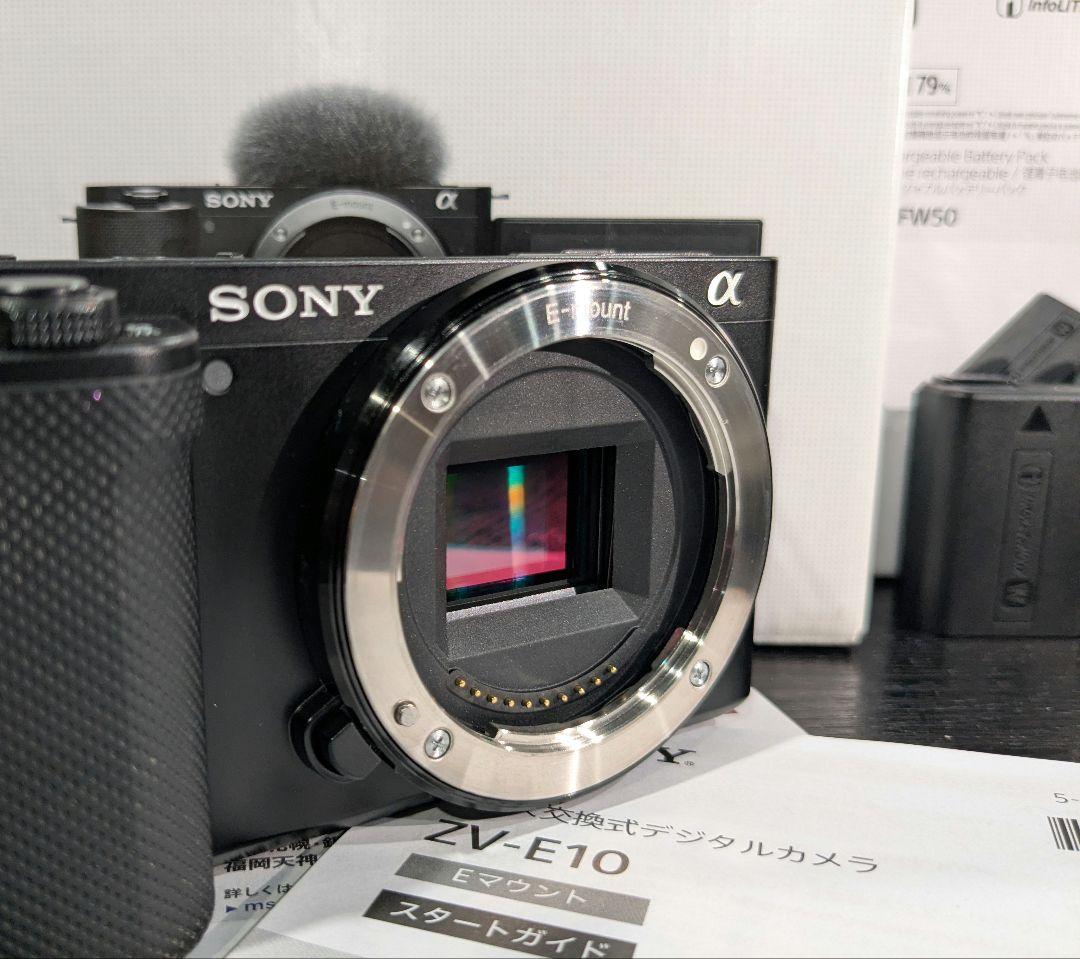 SONY ZV-E10 ミラーレスカメラ 本体