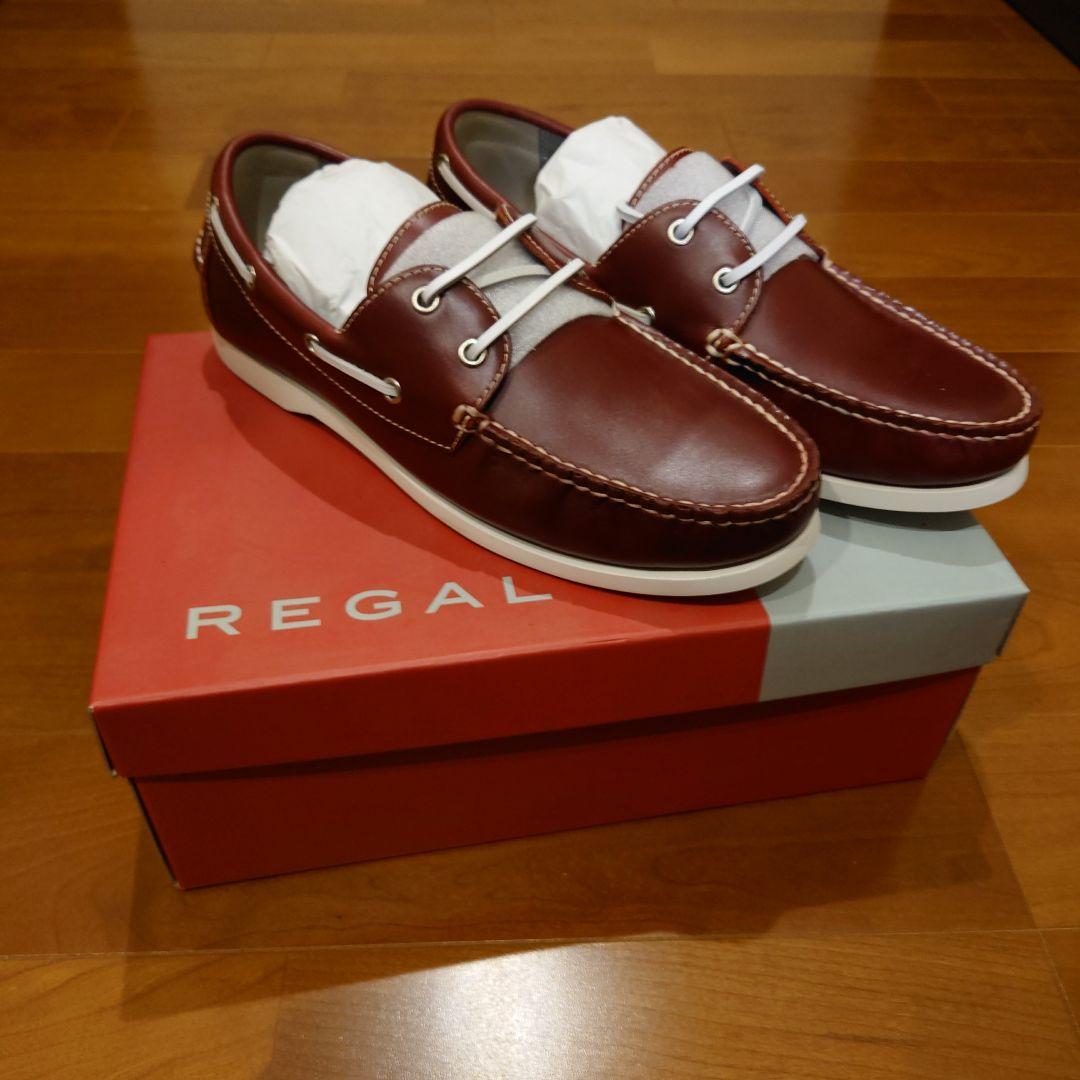 REGAL リーガル　メンズ　ワイン デッキシューズ　26cm