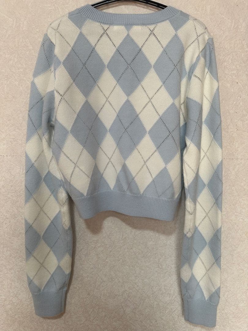 スナイデル　アーガイルニットアンサンブル