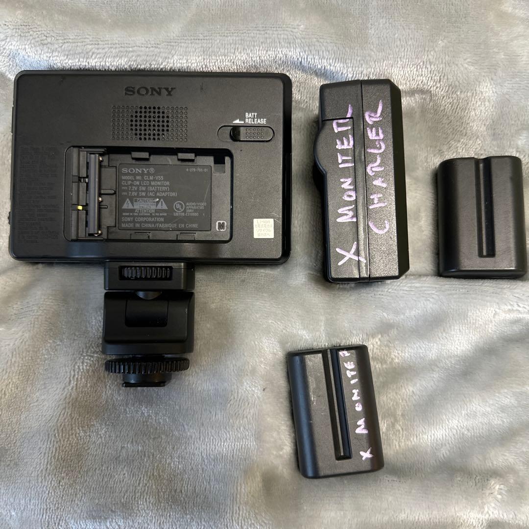 カメラモニター　Sony CLM V55