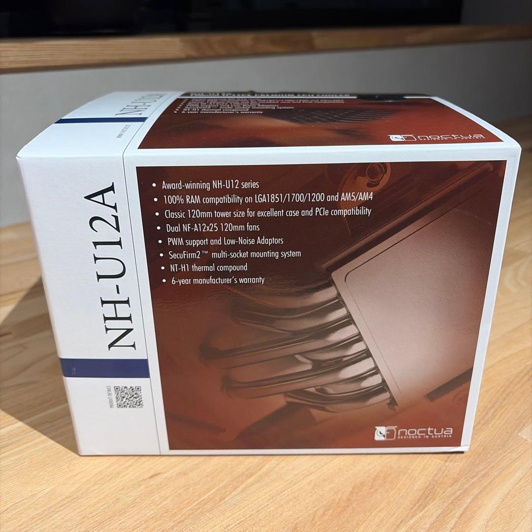 Noctua NH-U12A, NF-A12x25 PWM 搭載 高性能 静音