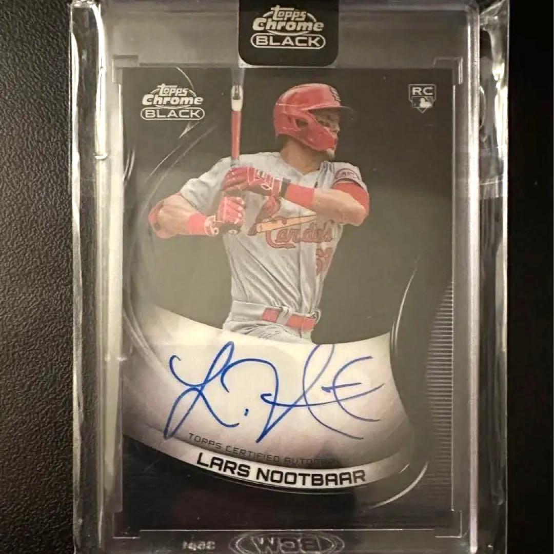 2022 Topps Chrome Black Auto ヌートバー RC
