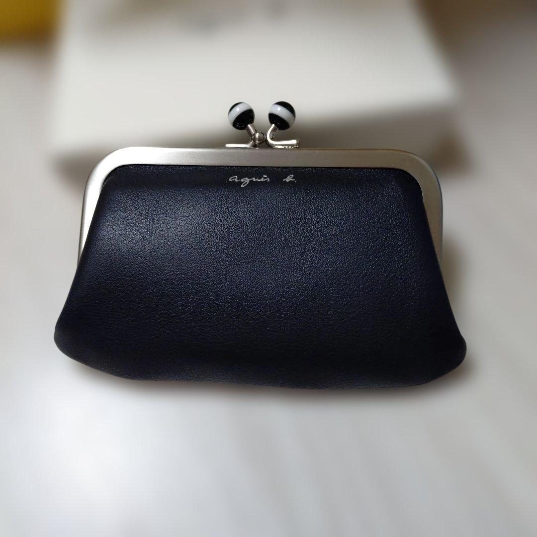 新品未使用アニエスベー　がま口ケース