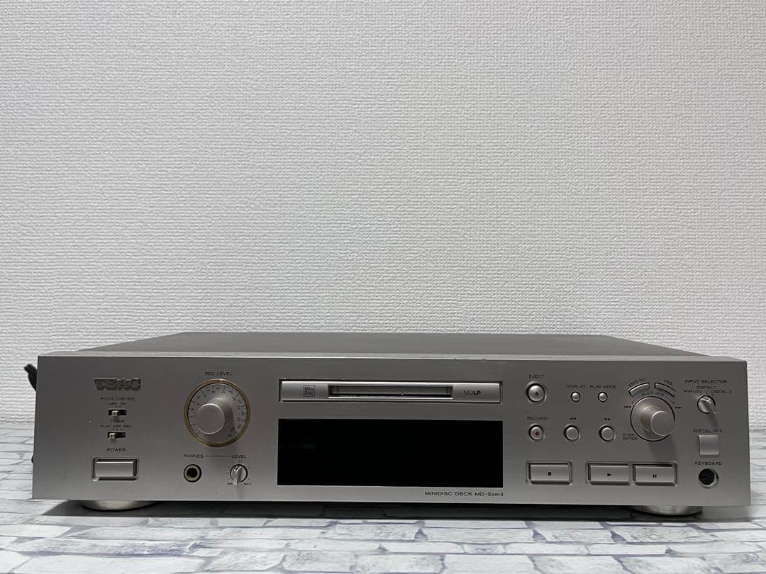 ②稼働品　TEAC MDレコーダー　MD-5MKⅡ