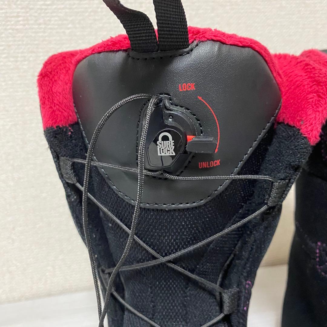 【極美品】サロモン　PEARL BOA WOMAN 25cm スノーボードブーツ