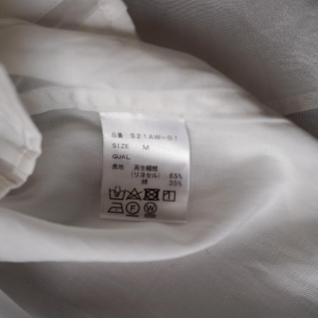 SINME スカラエンブロイダリーシャツ M 洗える ウォッシャブル