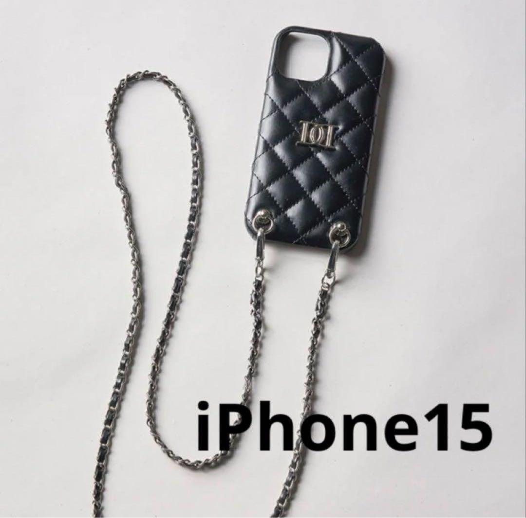 ち*と様 【新品未開封】DDキルティングiPhoneケース iPhone15 B