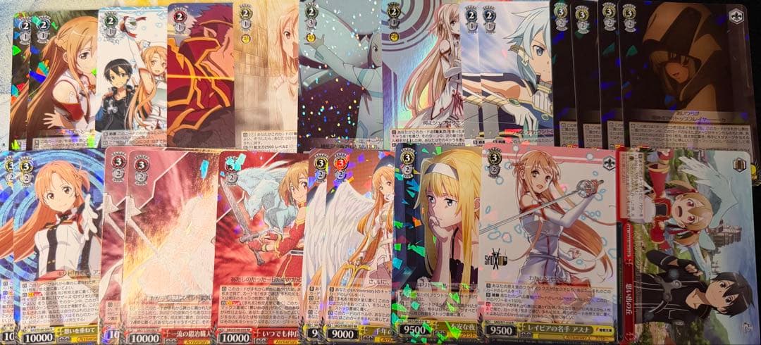 ソードアート・オンライン ヴァイスシュヴァルツ デッキ パーツ