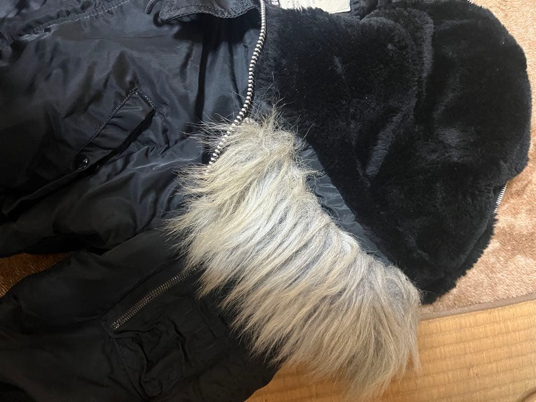 N2b ALPHA フライトジャケット M 短丈 USA 製 ブラック