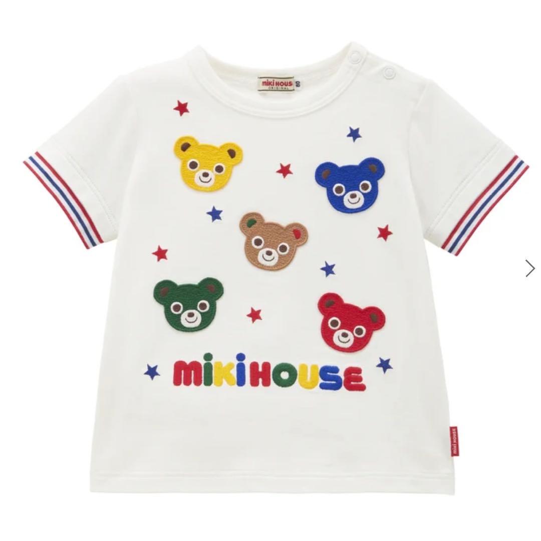 【新品未使用】値下げ！ミキハウス　Tシャツ