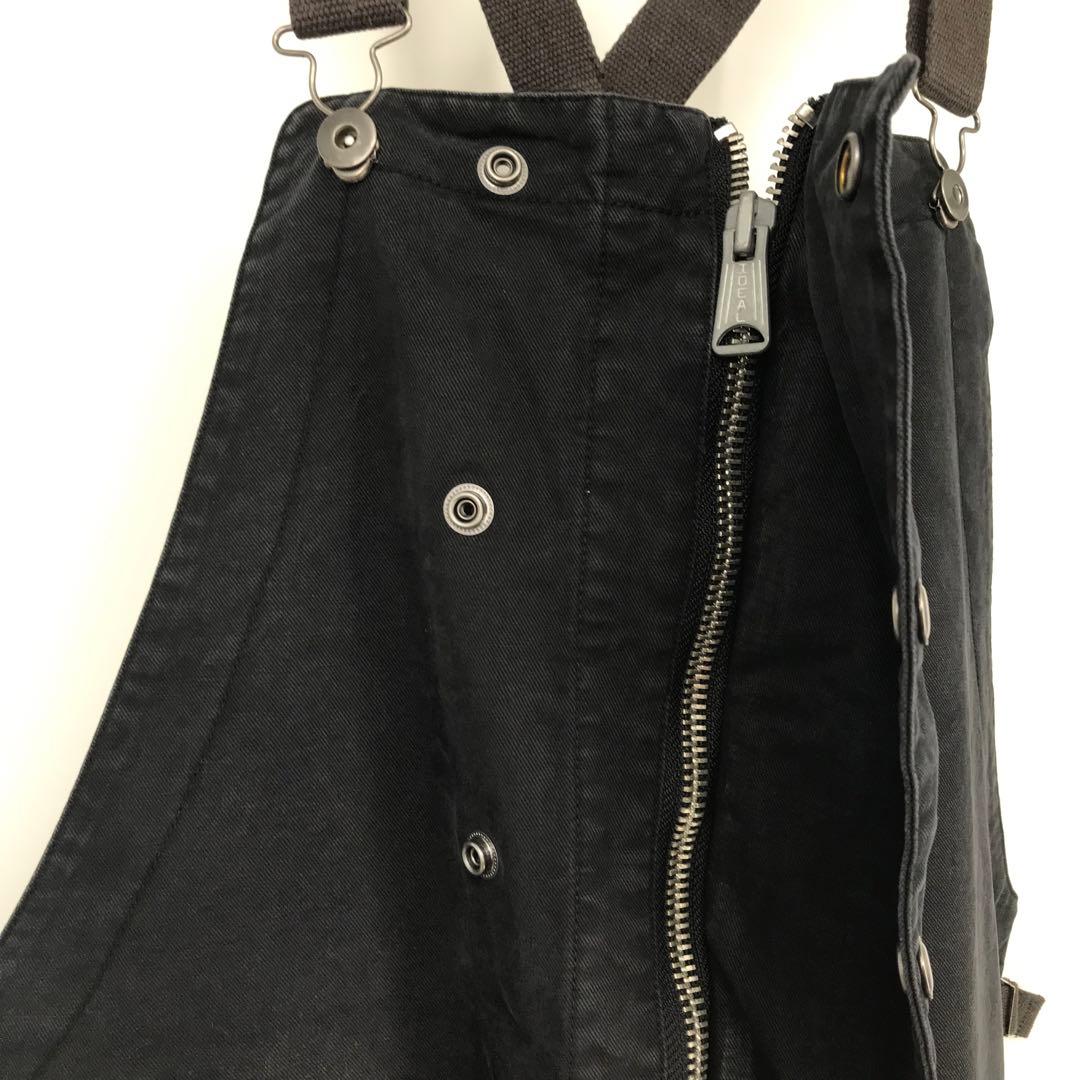 アットダーティー　オーバーオール　XL　オールインワン　つなぎ　ブラック