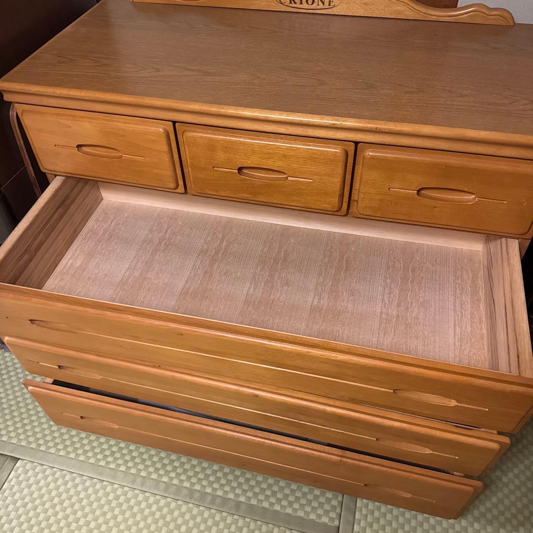 CRION 6段チェスト ナチュラルウッド　タンス
