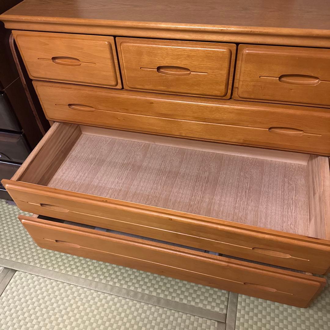 CRION 6段チェスト ナチュラルウッド　タンス