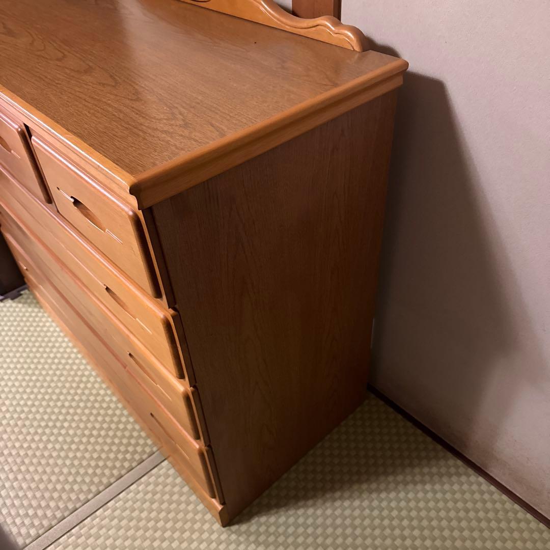 CRION 6段チェスト ナチュラルウッド　タンス