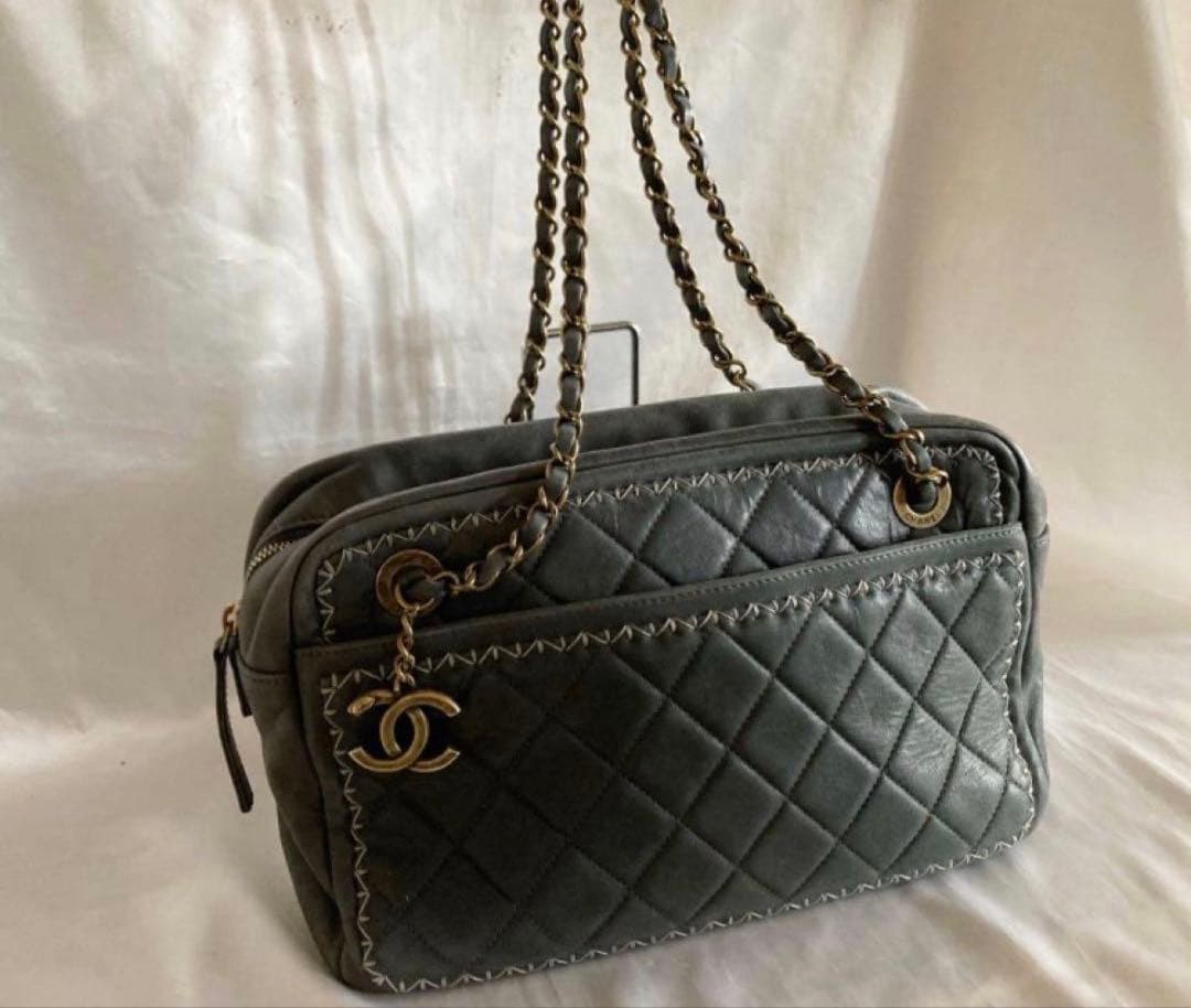 P*n様 極美品♡CHANEL マトラッセ　チェーンバッグ　ワイルドステッチ