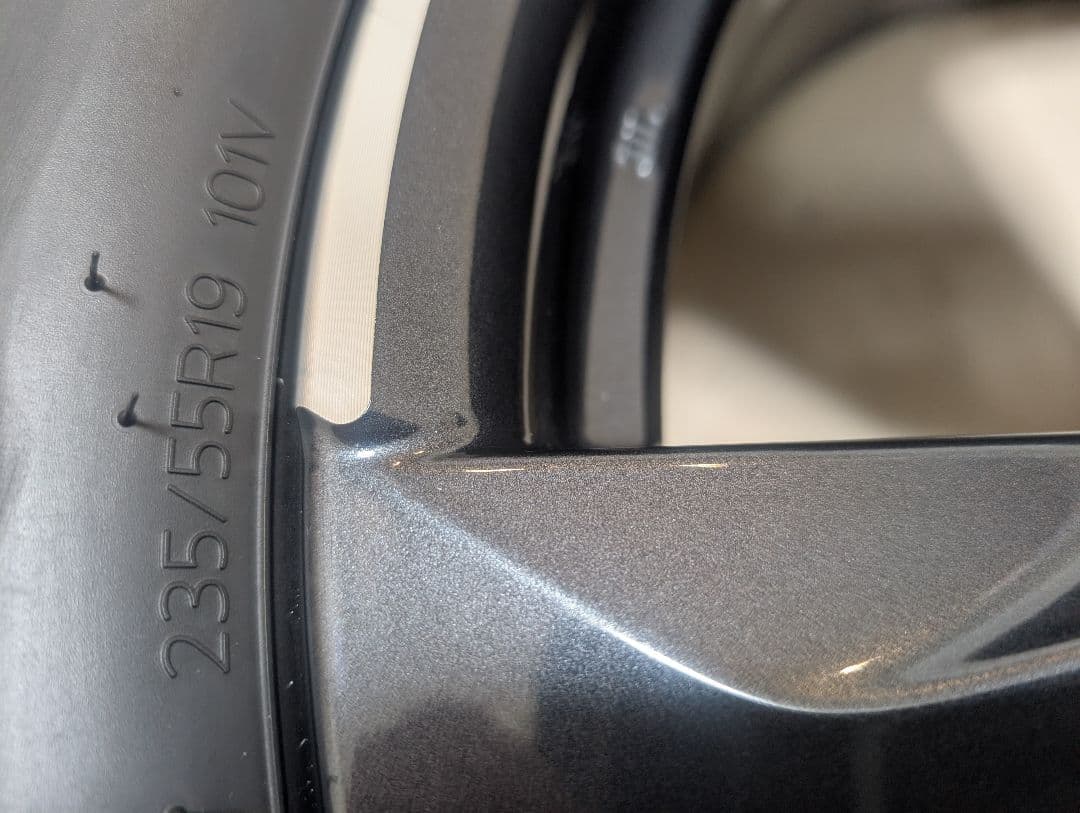 エクストレイルT33純正タイヤホイールセット2025年製(1本)<新車外し>美品