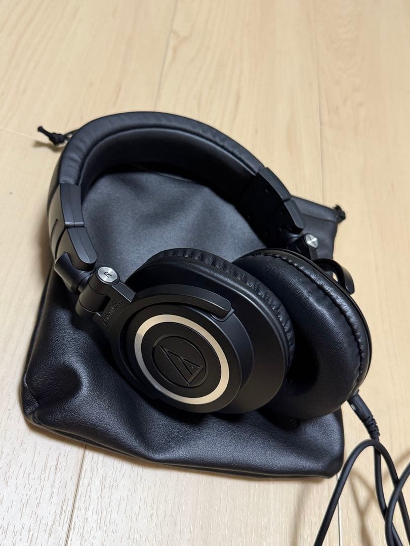 audio-technica ATH-M50x モニターヘッドホン ブラック美品