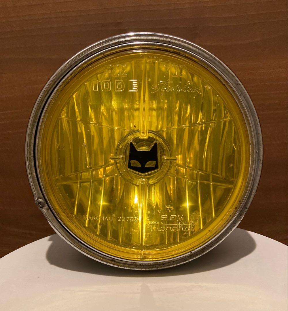 マーシャル　ヘッドライト 722・702 ヘッドランプ イエローレンズ 汎用