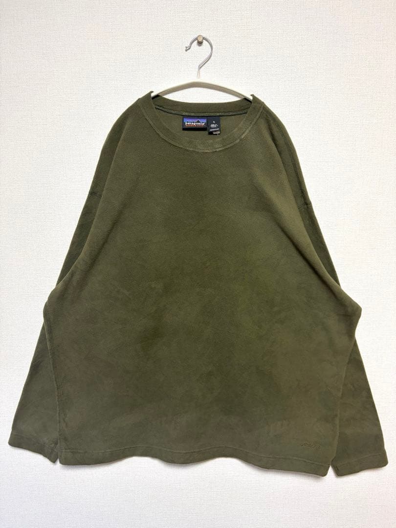 90s USA製 パタゴニア MICRO D-LUXE フリース プルオーバー