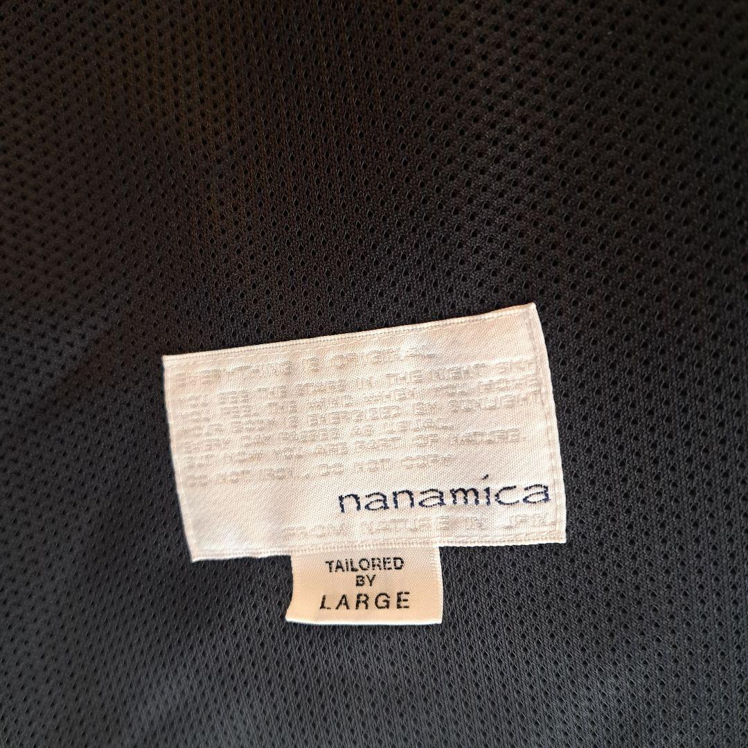 nanamica ナナミカ　ノーカラージャケットL　ブラック　定価26400円