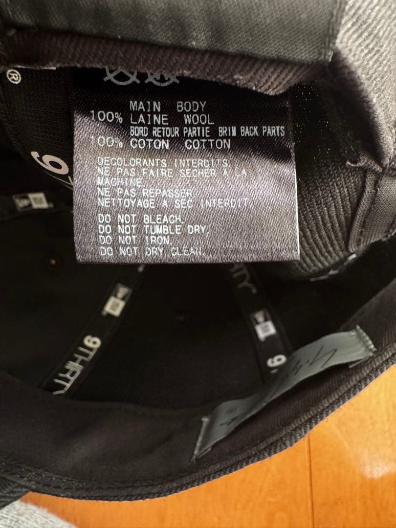 【激レア 試着のみ】Yohji Yamamoto×New Era 9THIRTY