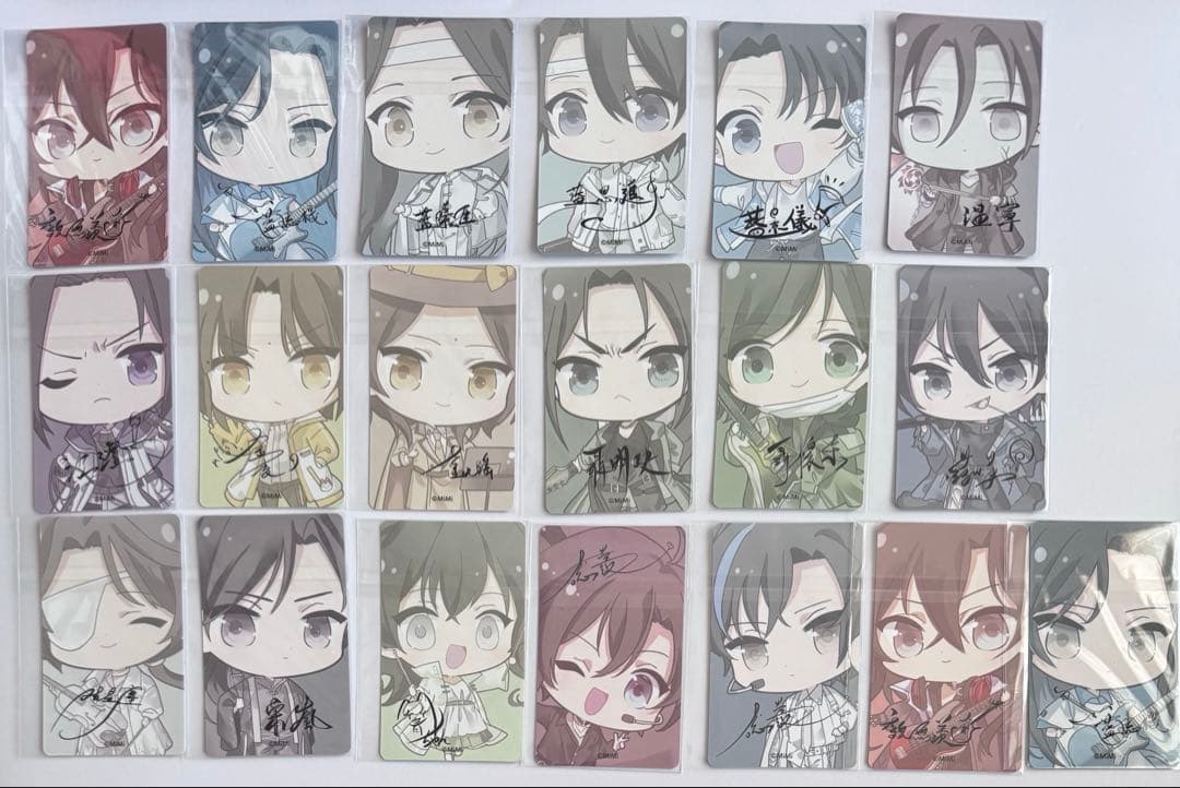 魔道祖師 4周年記念展 トレーディングカード【34種コンプセット+魏嬰、藍湛】