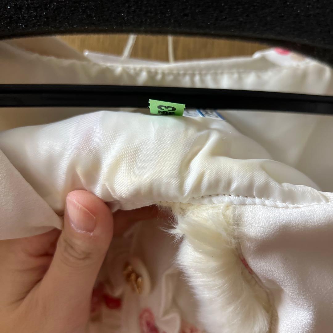 LIZLISA テディベア ワンピース BOOK リボン クリスマス