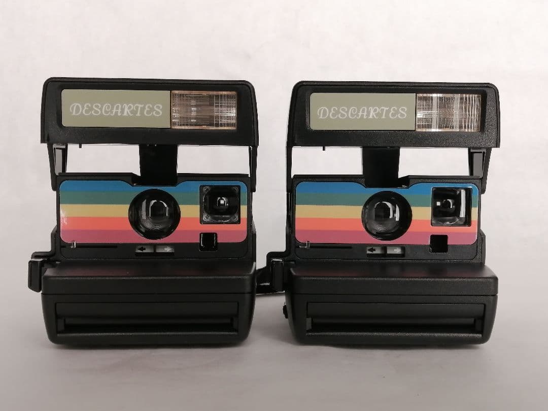 激レア　未使用ポラロイドカメラ　デカルト