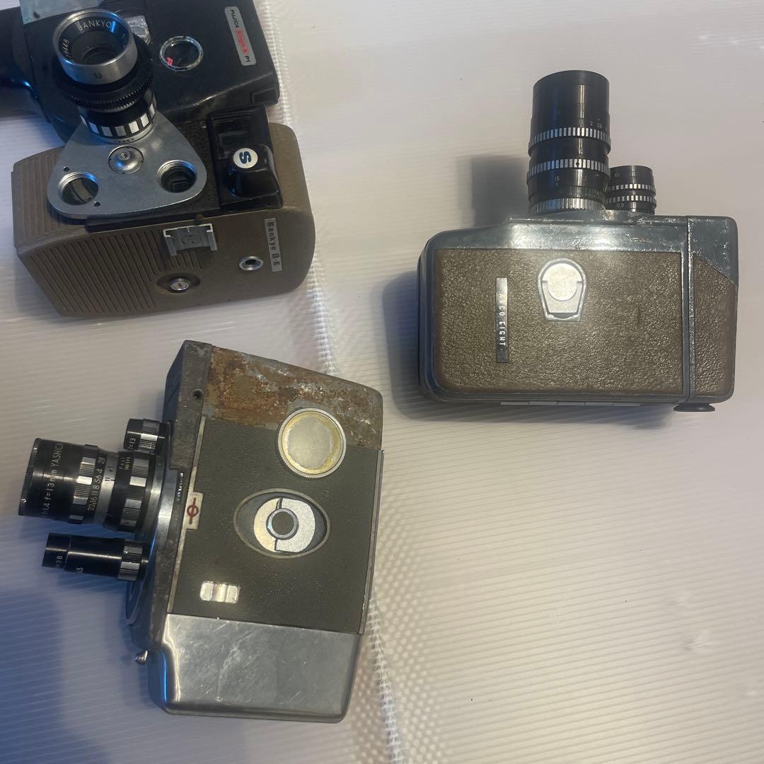 【ジャンク】fujica Yashica 8mmなど カメラセット 6点