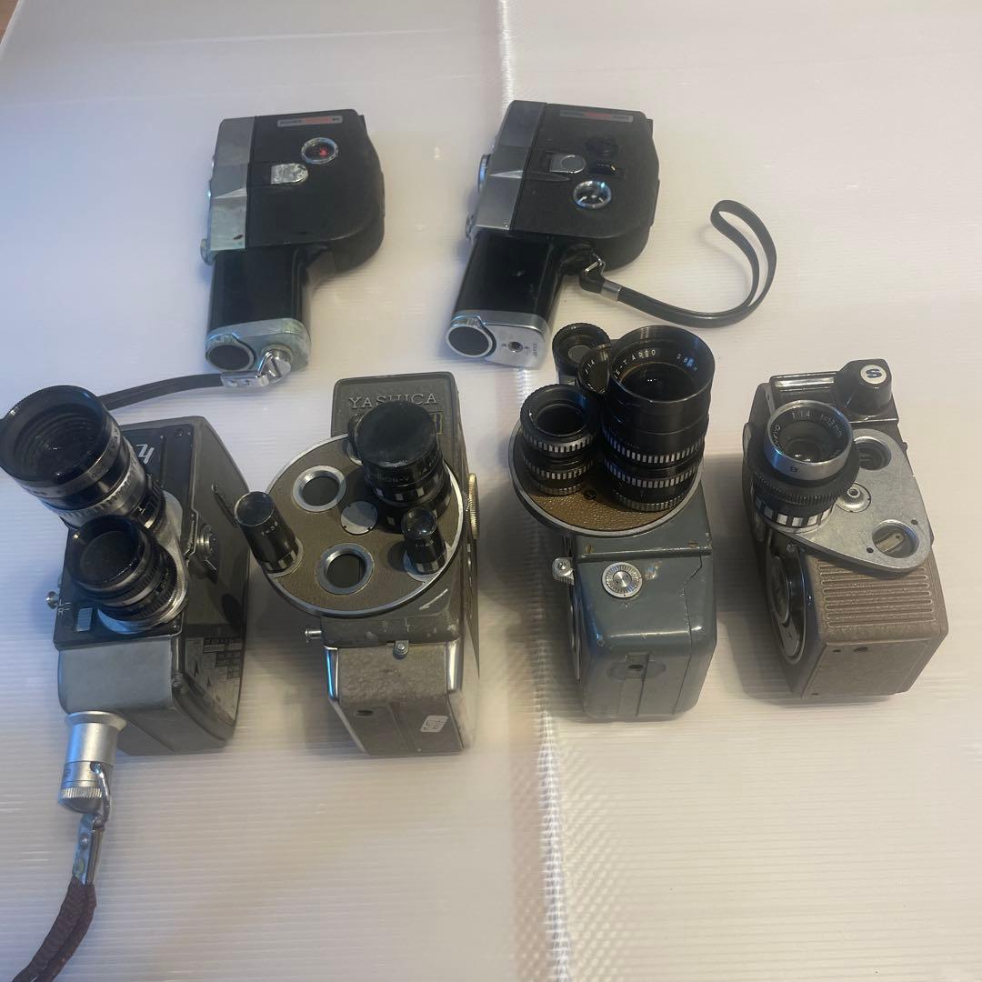 【ジャンク】fujica Yashica 8mmなど カメラセット 6点