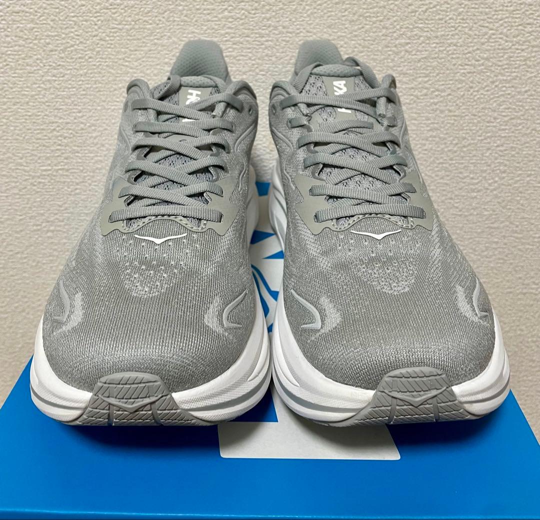ワ*イ様 HOKA CLIFTON10 クリフトン10グレー28.5CM