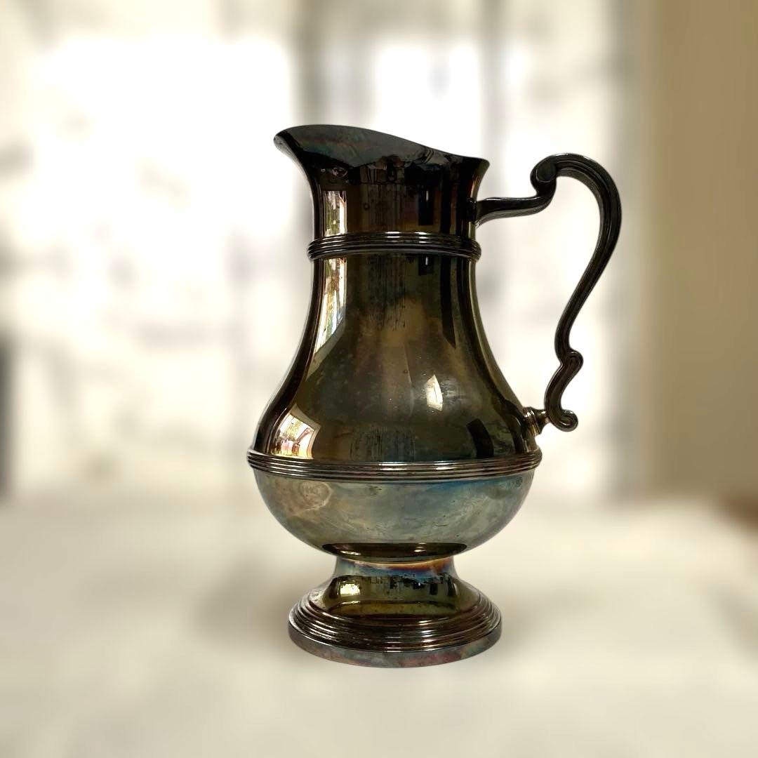 銀製　ピッチャー　アンティーク