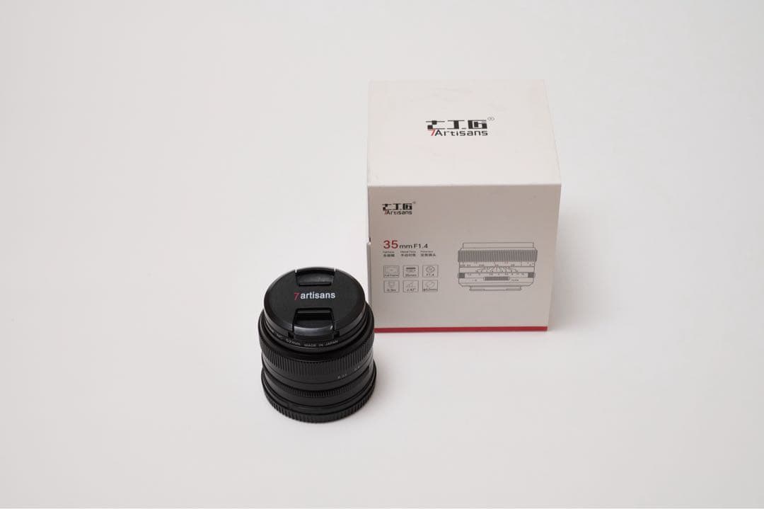 七工匠 7Artisans 35mm F1.4 III Lマウント フィルター付