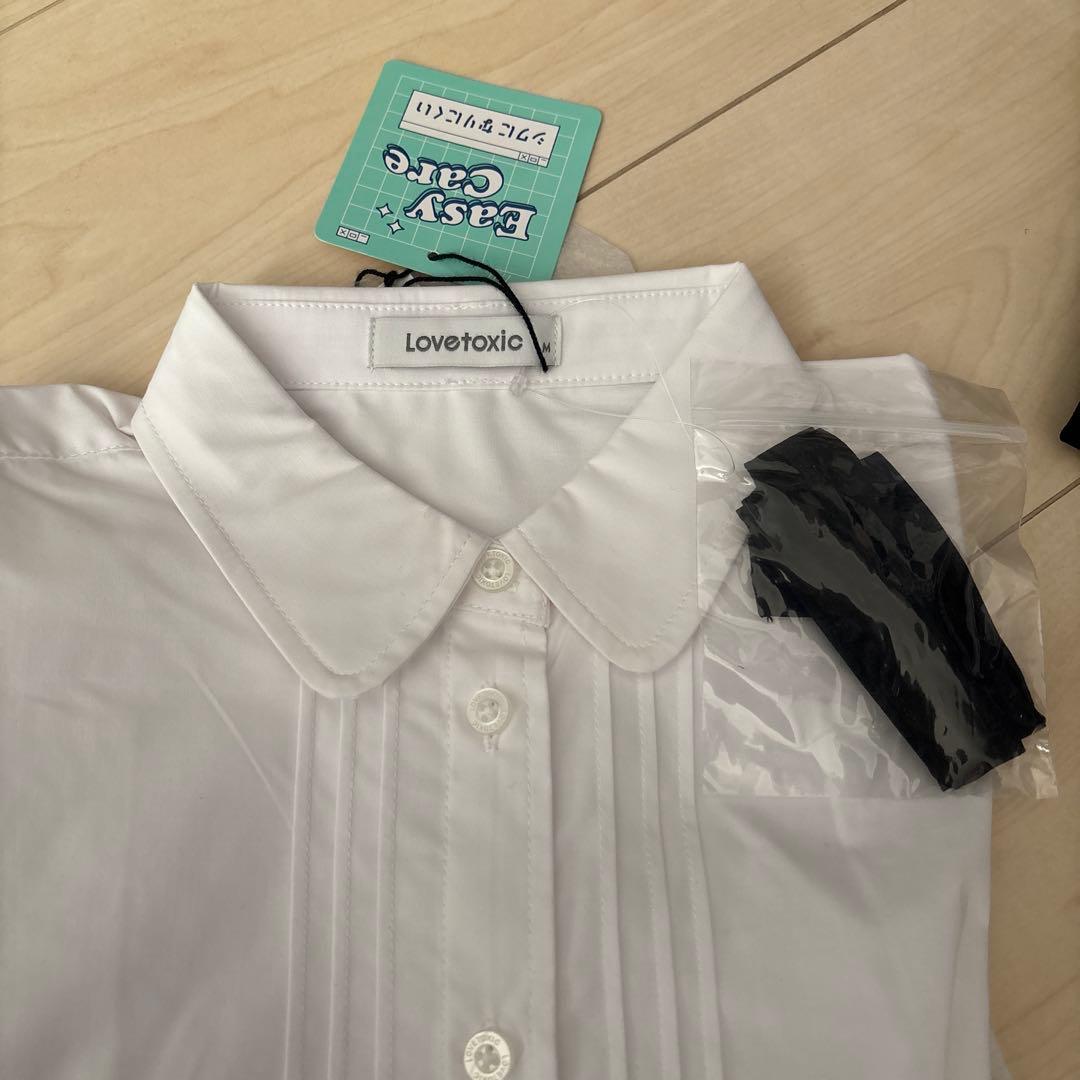 新品！150 ラブトキシック　ジャケット　ショートパンツ　セットアップ　シャツ