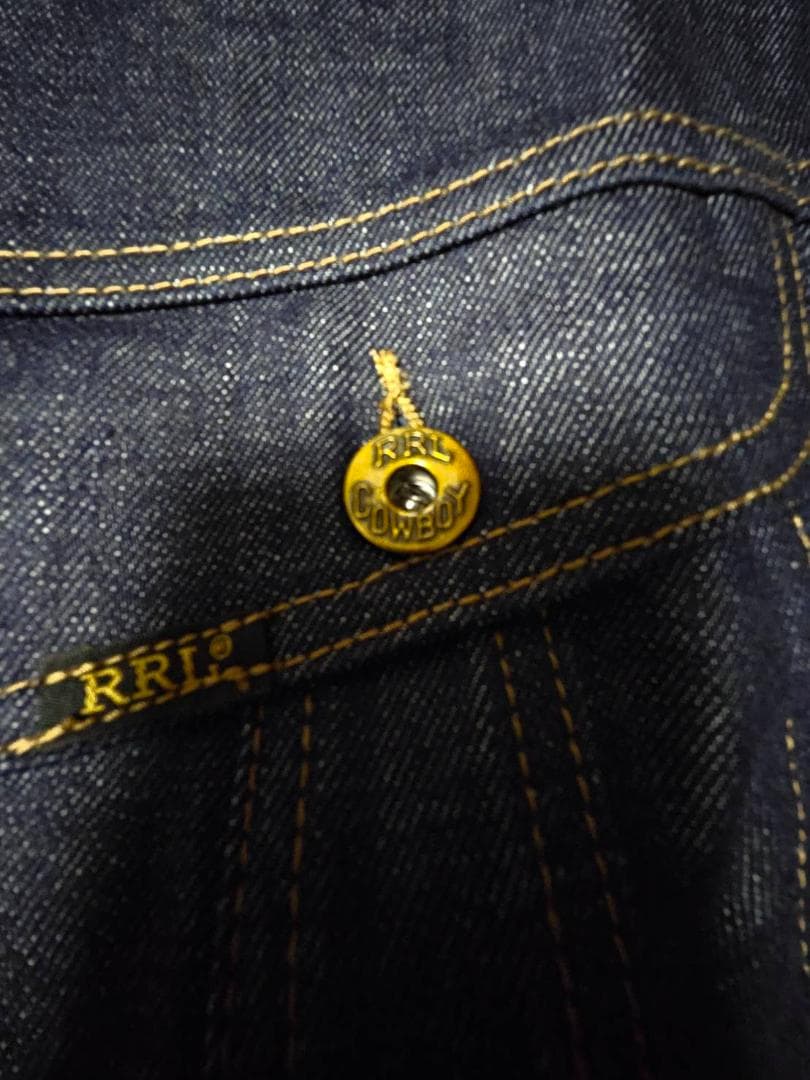 S＆T新品未使イズDOUBLE RLデニムジャケット インディゴ（XXL)