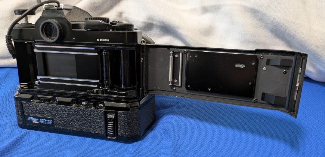 美品 Nikon FM2 黒色 確認済 35-105mm+MD-12+MF-12