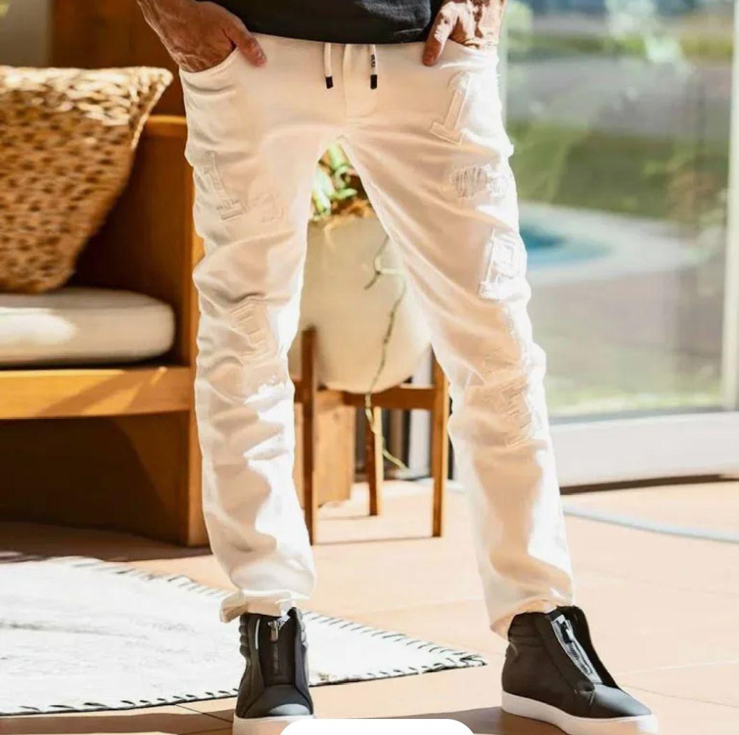 ［新品未開封］ホワイトデニム USB-23001 XLsize