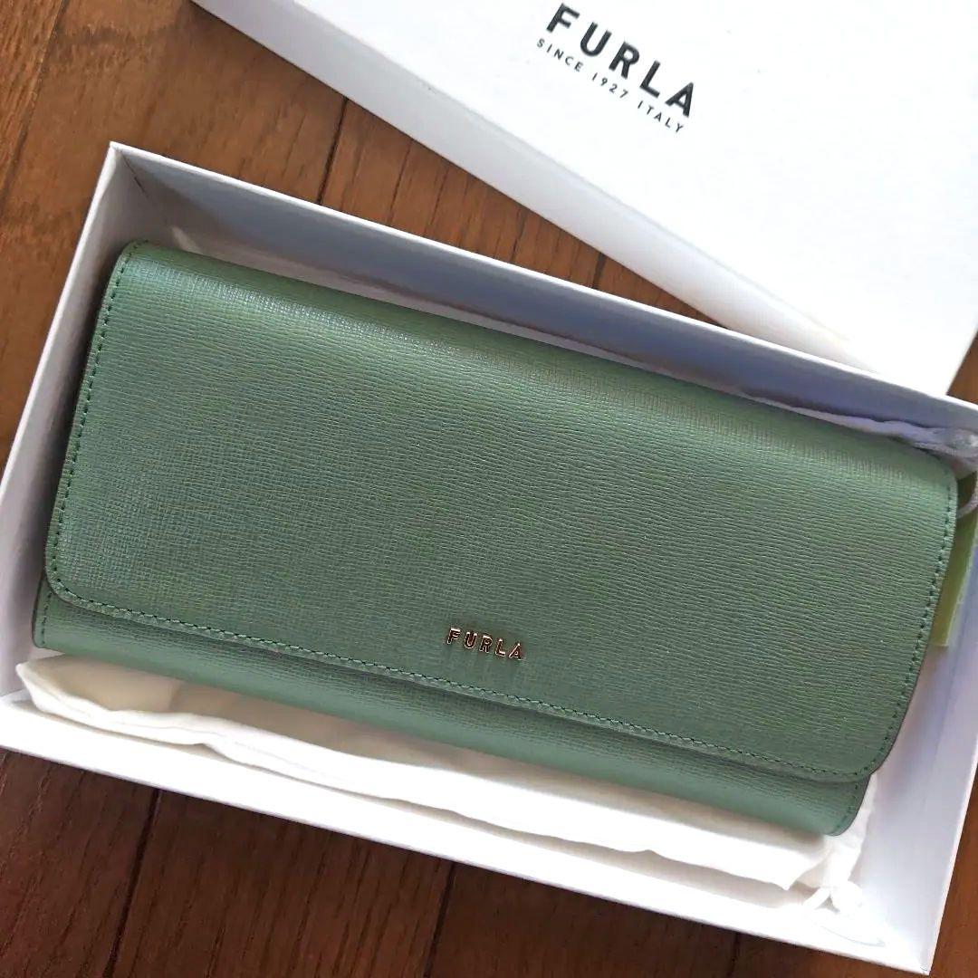 ともさん専用　新品 FURLA フルラ バビロン 長財布 オリーブグリーン