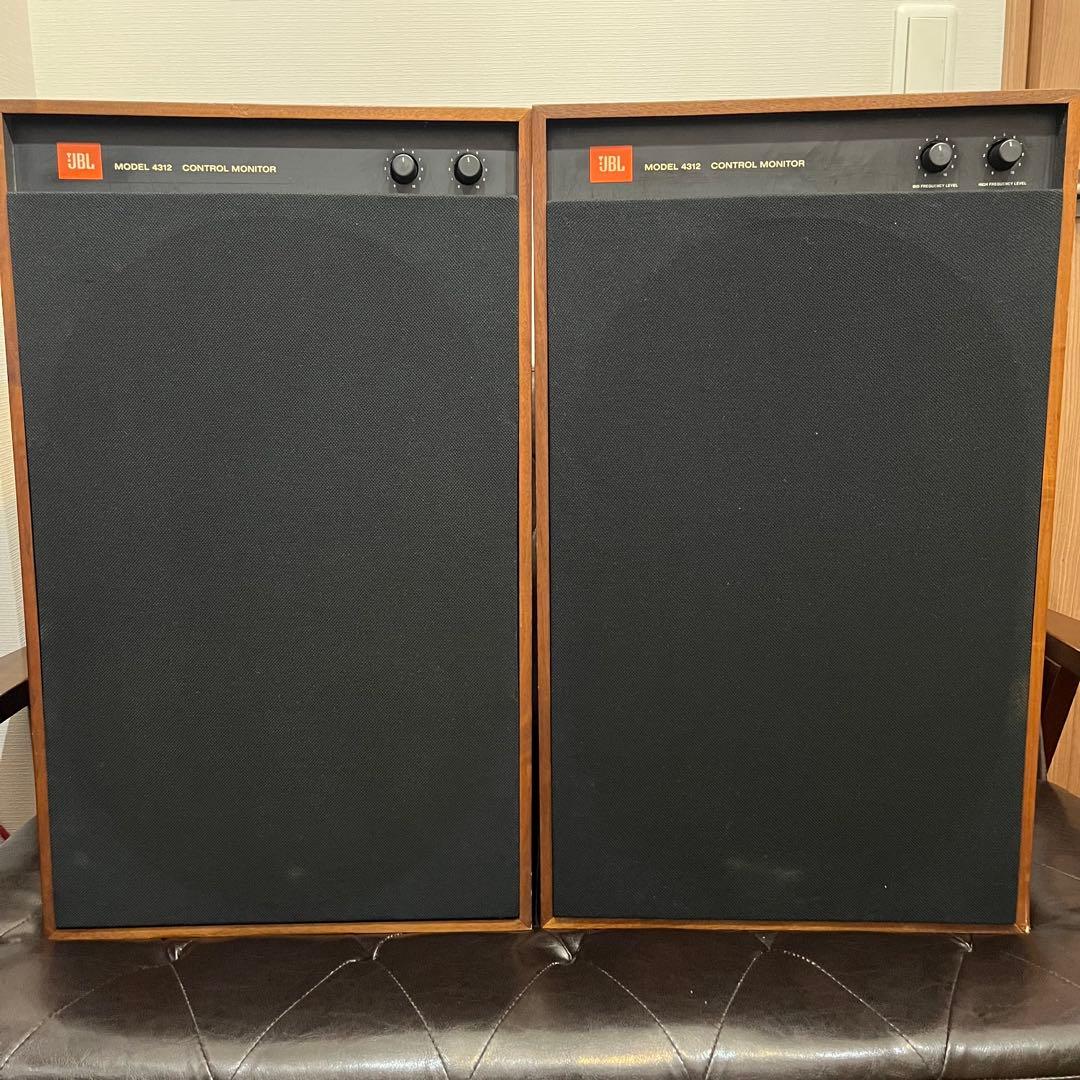 動作品　JBL 4312 ヴィンテージスピーカー　初代　無印　ブックシェルフ希少