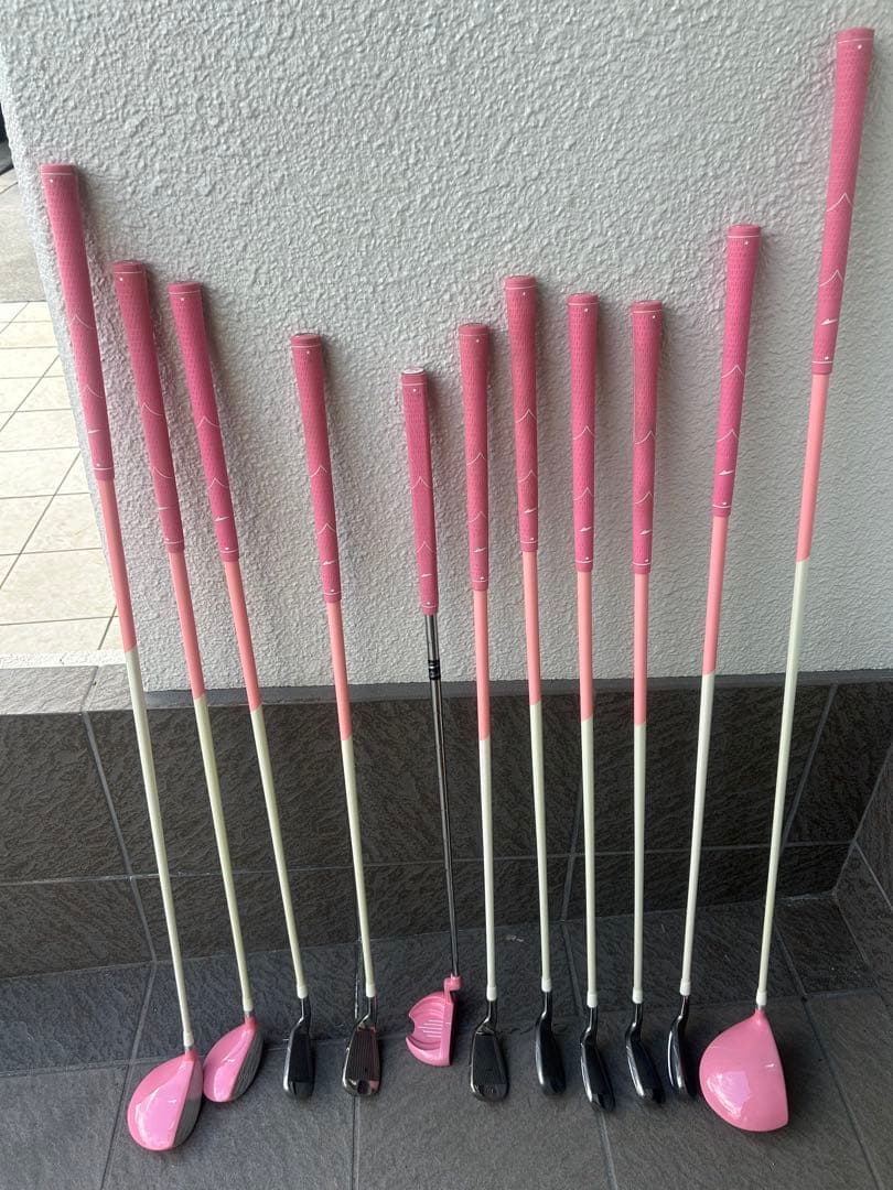World eagle クラブセット 11本 ピンク